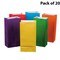 Bright Color Treat Bags 10 inches tall by 5 inches wide | Ssortment of expertly crafted treat bags | RAHEEV®